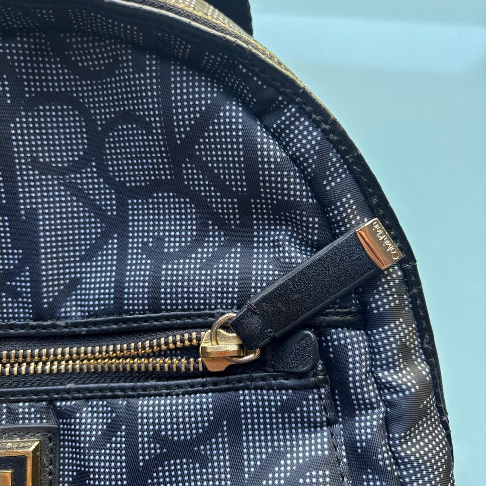 Calvin Klein Black Monogram Backpack - image 4